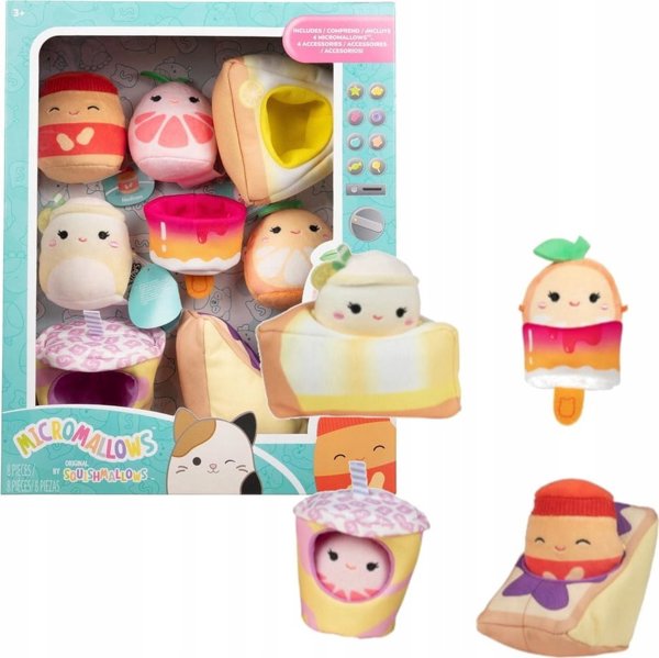 Squishmallows Deluxe Mini 6cm Τυφλό Παιχνίδι Λούτρινο - Orbico W1 48090