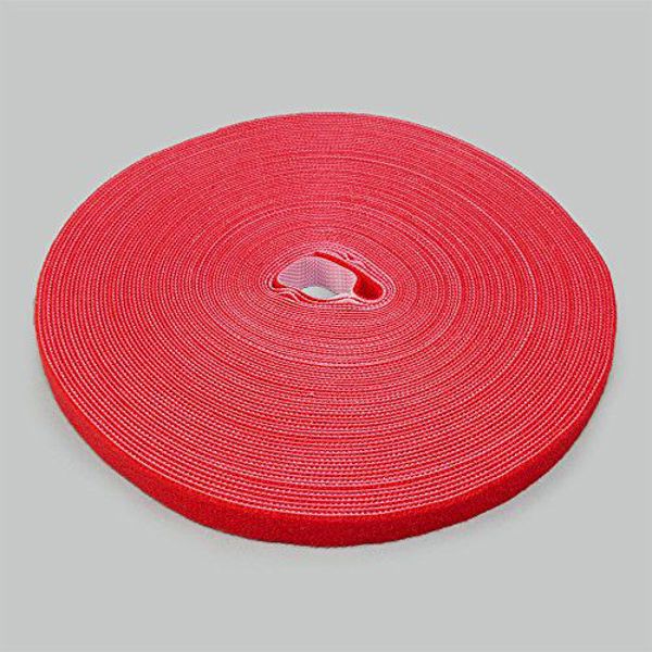 Label The Cable Αυτοκόλλητο Velcro Οργανωτής Καλωδίων (PRO1260), 1 Τεμάχιο, Κόκκινο