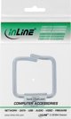 Organizer Triton InLine® Cable bracket, metal, zinc plated, 80x80mm