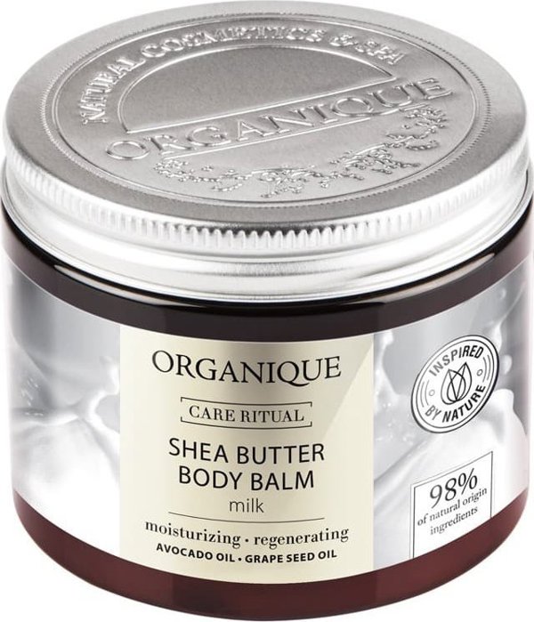 Organique Shea Butter Body Balm - Ενυδατικό Βάλσαμο Σώματος με Βούτυρο Shea 200ml