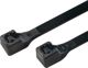 Organizer LogiLink Opaska zaciskowa Czarny 100 sztuk  (KAB0003B)
