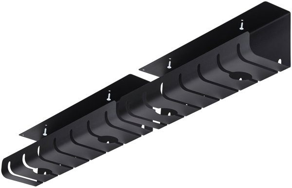 StarTech Κανάλι Οργάνωσης Καλωδίων Γραφείου, Under Desk Cable Tray, 106 cm, Μαύρο Μεταλλικό