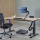 Organizer Fellowes Fellowes Kabelwirbelsäule 128,8x12,9cm magnetisch schwarz
