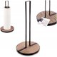 Orion Βάση για χαρτοπετσέτες μαύρη Loft μεταλλική και ξύλινη Line ORION Κουζίνα