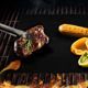 Orion Σετ 2 Αντικολλητικά Χαλάκια Ψησίματος για Γκριλ και Φούρνο, 40x33 cm, Μαύρα