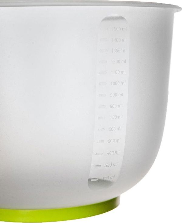 Orion Μπολ Ανάμειξης 1.5L με Λαβή, Μεζούρα και Αντιολισθητική Βάση