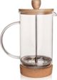 Orion Γυάλινη Κανάτα French Press 0,4L - Καφετιέρα και Τσαγιέρα με Έμβολο