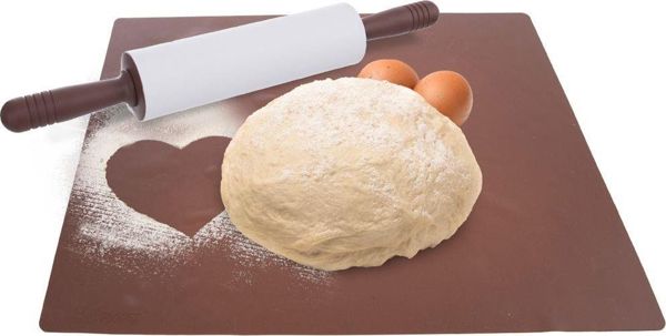 Orion Σιλικόνη Επιφάνεια Ζυμώματος & Χαλάκι Ψησίματος 60x50 cm, Αντικολλητικό