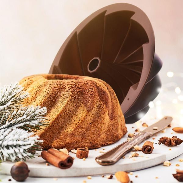 Orion Φόρμα Σιλικόνης για Babka σε Σχήμα Λουλουδιού, Ανθεκτικό Σκεύος Ζαχαροπλαστικής