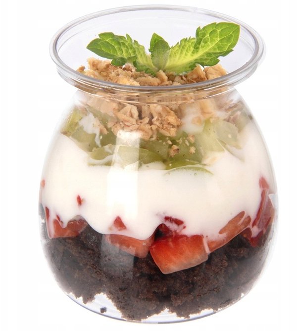 Orion Σετ 6 Ποτήρια Επιδόρπιου Finger Food 160ml Διαφανή