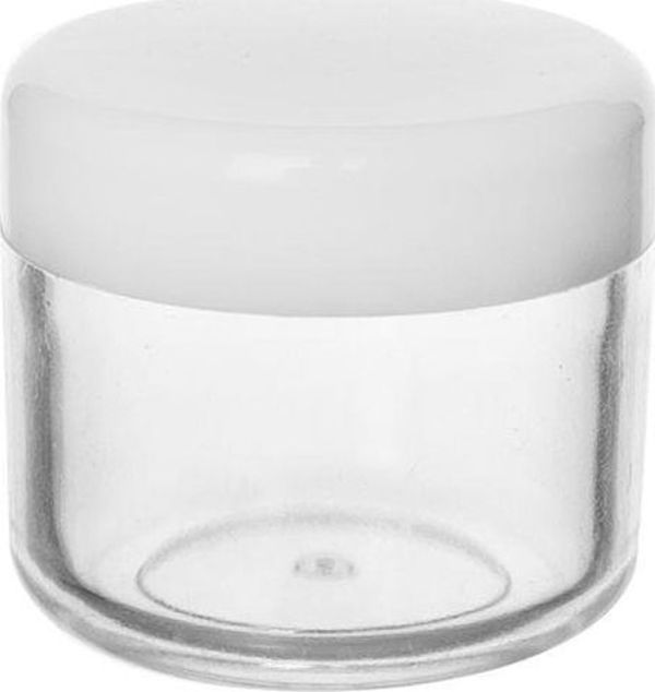 Orion Δοχείο Καλλυντικών με Καπάκι 20ml για Κρέμες και Αλοιφές, Ταξιδιωτικό για Αεροπλάνο