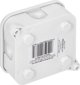 Orno ECO Κουτί Επιφανείας Διακλάδωσης IP44, 400V, 4 Εισόδους, 85x85x35mm, Λευκό, OR-JB-13806/W