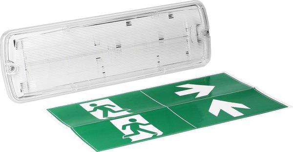 Φωτιστικό Ασφαλείας Orno METU LED 2,7W 3H IP65 6000K Έκτακτης Ανάγκης