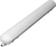 Orno Ερμητικό Φωτιστικό LED HYZ NEW 18W, 1800lm, 4000K, IP65, IK08, ABS/PC, AD-OP-6125LPM4