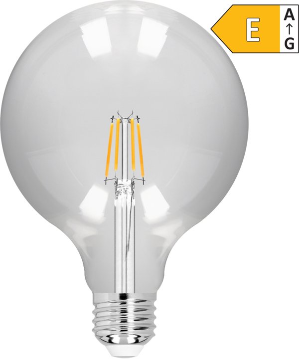 Orno Λάμπα LED φιλαμέντου C E27 G125 4 W 470 lm 3000 K