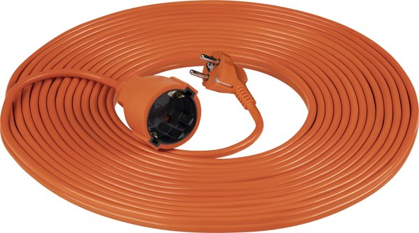 Orno Προέκταση κήπου με μία πρίζα Schuko, PVC 3x1mm², μήκος 10μ