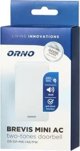 Ηλεκτρομηχανικό Κουδούνι Orno Brevis Mini, 230V, Διπλού Τόνου, 80dB, Ενσύρματο, Λευκό, OR-DP-MR-148/PW
