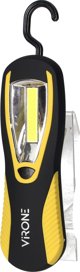 Orno WL-7 Φακός Εργαστηρίου LED COB 3W 200lm με Μαγνήτη και Γάντζο