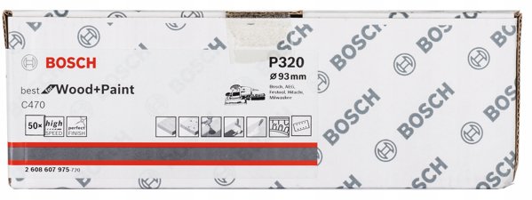 OSCYLACJA BEST F/PAINT 93x185MM P320