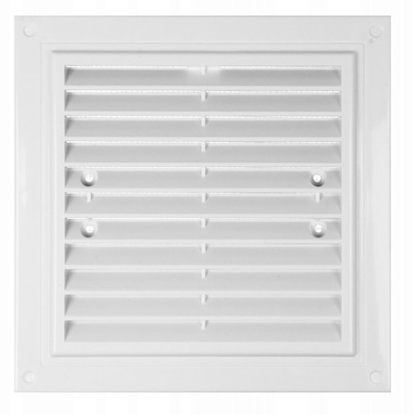 Oslona wentylacyjna ze stali 150x150mm malowana proszkowo brazowa WM150BR