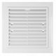 Oslona wentylacyjna ze stali 150x150mm malowana proszkowo brazowa WM150BR