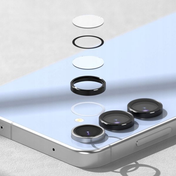 OSLONA APARATU RINGKE CAMERA FRAME PROTECTOR 2-PACK GALAXY S4 FE BLACK