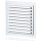 Oslona wentylacyjna ze stali 150x150mm malowana proszkowo biala WM150