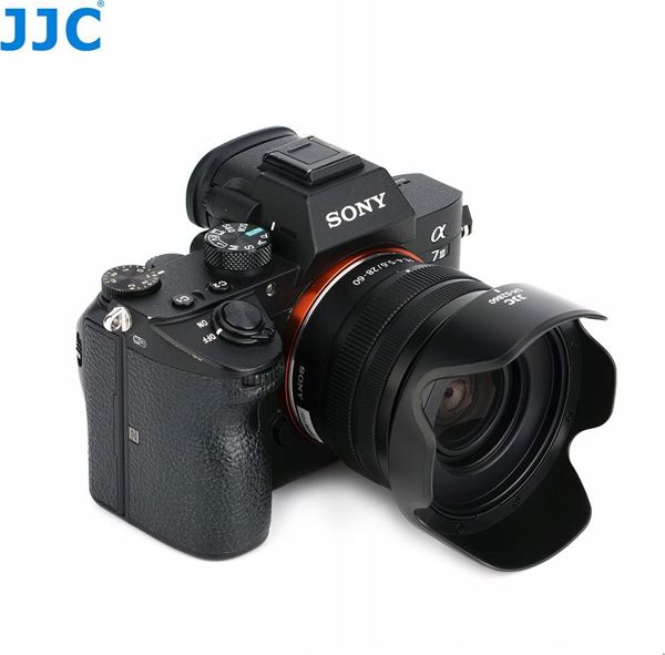 JJC Σκίαστρο Φακού για Sony FE 28-60mm f/4-5.6 & E PZ 16-50mm f/3.5-5.6 OSS, Συμβατό με Φίλτρα 40.5mm
