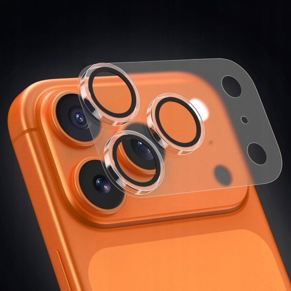 Προστασία κάμερας Tech-Protect CamFull Fit+ για iPhone 17 Pro, ματ διαφανές