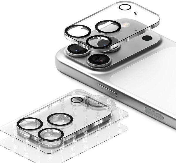 Προστατευτικό Κάμερας RINGKE Camera Full Cover 2-Pack για iPhone 17 Pro Μαύρο