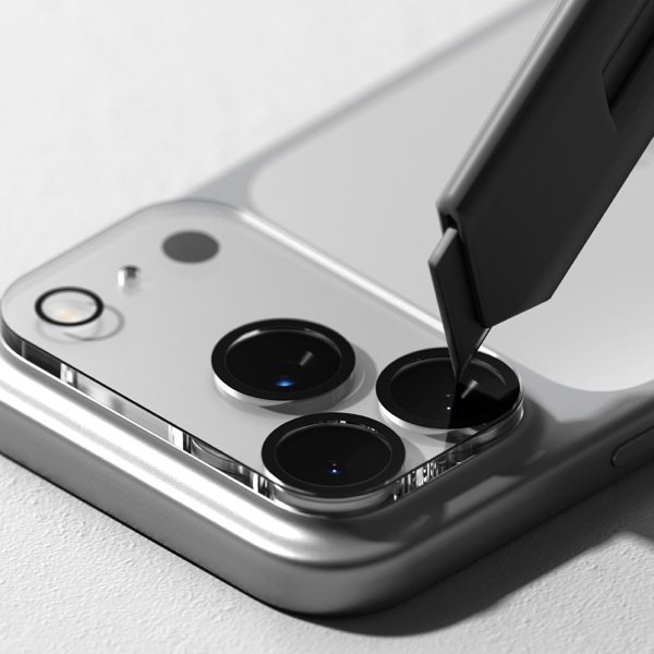 Προστατευτικό Κάμερας RINGKE Camera Full Cover 2-Pack για iPhone 17 Pro Μαύρο