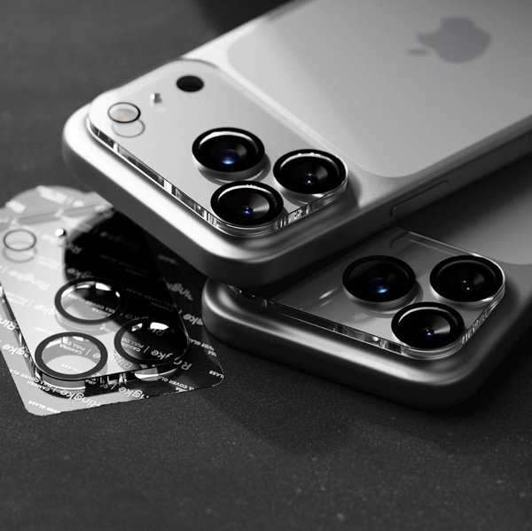 Προστατευτικό Κάμερας RINGKE Camera Full Cover 2-Pack για iPhone 17 Pro Μαύρο