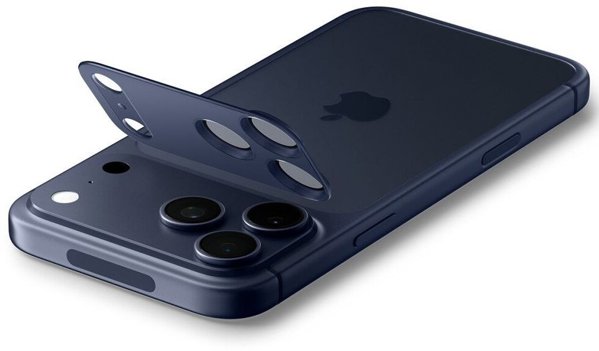 Προστατευτικό κάλυμμα κάμερας SPIGEN OPTIK PRO XL GLAS.TR EZ FIT για iPhone 17 Pro Max Μπλε