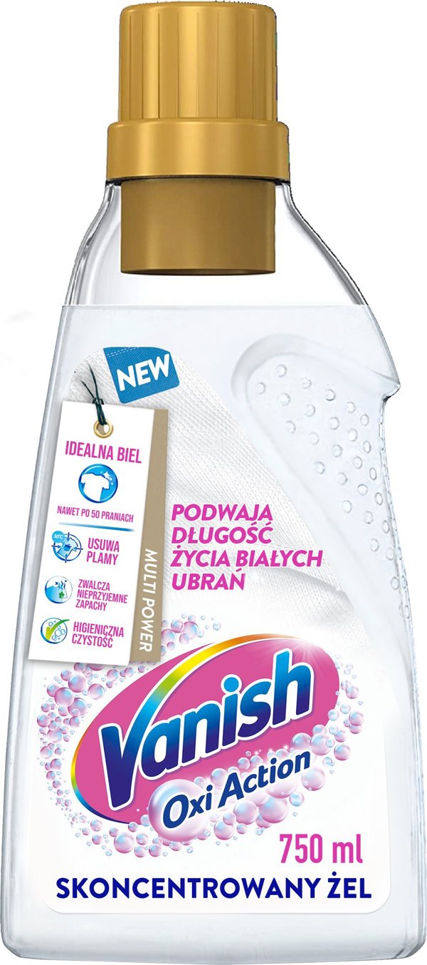 Osram Vanish απορρυπαντικό τζελ για λευκά ρούχα Multi Oxi Action 750 ml