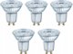 Osram Σετ 5 Λαμπτήρες LED GU10 PAR16 2.6W (35W) 230lm 4000K Ψυχρό Λευκό, 36°