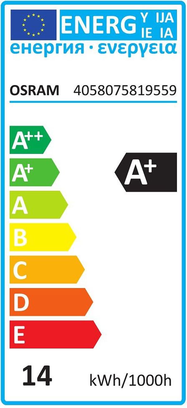 Λάμπα LED Osram Classic A 13W E27 1521lm, 3 Τεμάχια