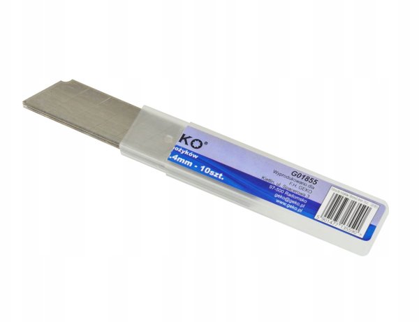 Λεπίδες για κοπίδια 18mmx0,4mm 10 τεμ. (1/20/400)