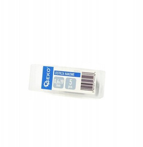 Ostrza hakowe 0.6mm x 19mm 5szt (500)