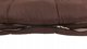Outwell Contour Supreme Συνθετικός Υπνόσακος 190cm, Καφέ, Αριστερό Φερμουάρ