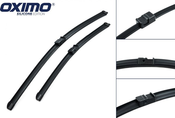 Oximo Wycieraczki przednie do Peugeot 207 (02.2006-06.2015r)