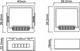 OXT Μονάδα OXT mini dimmer 2 κυκλώματα ZigBee TUYA