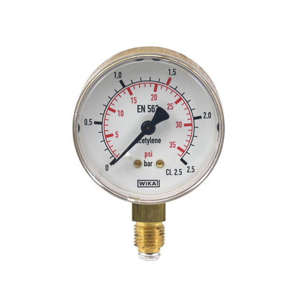 OXYTURBO: ΜΑΝΟΜΕΤΡΟ ΑΣΕΤΥΛΙΝ.Φ63, 0-2.5