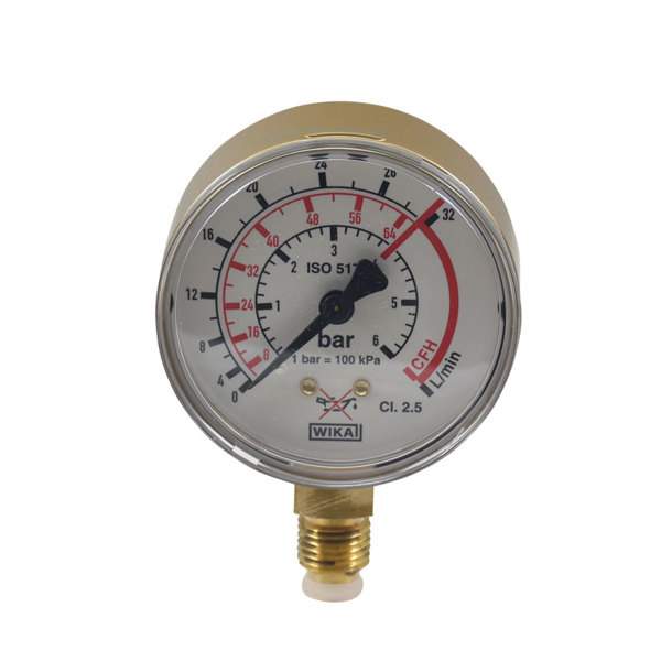 OXYTURBO: ΜΑΝΟΜΕΤΡΟ ARGON 6 BAR