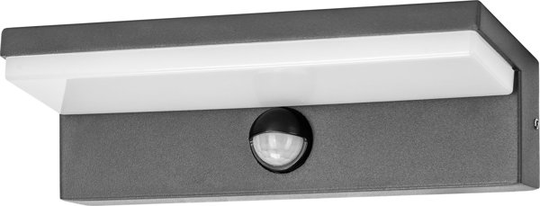 Φωτιστικό κήπου PACHIRA LED 9W με αισθητήρα κίνησης, 500lm, IP54, 4000K, μαύρο