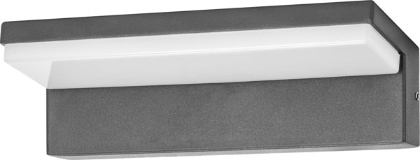 PACHIRA LED 9W, φωτιστικό κήπου, 500lm, IP54, 4000K, μαύρο