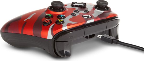 Pad PowerA XS Enhanced Metallic Red Camo (1518910-01)