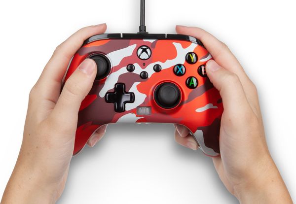 Pad PowerA XS Enhanced Metallic Red Camo (1518910-01)