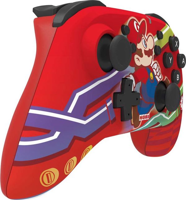 Hori Ασύρματο Χειριστήριο Wireless HORIPAD για Nintendo Switch - Mario Edition (NSW-310U)