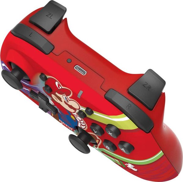Hori Ασύρματο Χειριστήριο Wireless HORIPAD για Nintendo Switch - Mario Edition (NSW-310U)