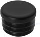 PADS PLASTIC ROUND 16MM BLACK 2PCS